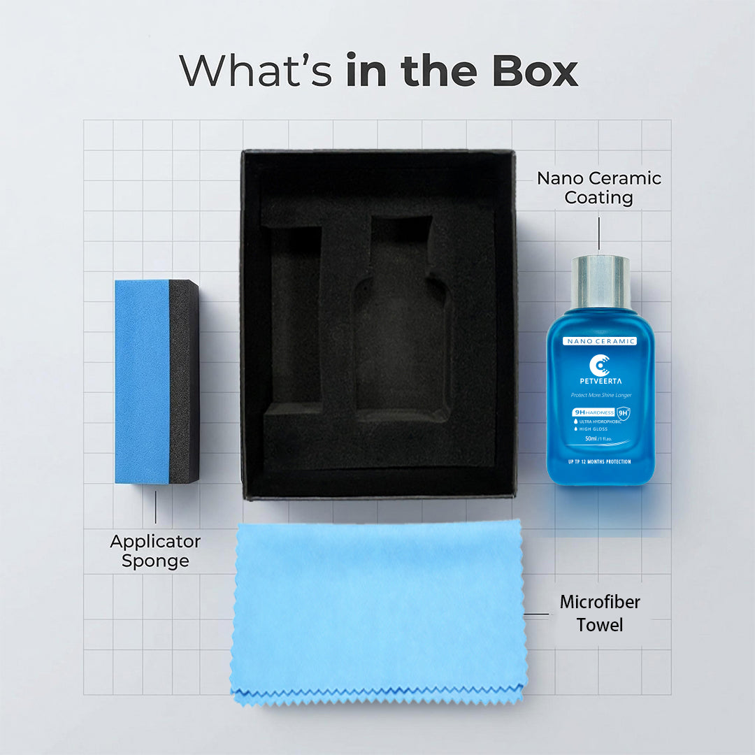Blue Bottle Car Nano Ceramic Coating of High Gloss 50ml