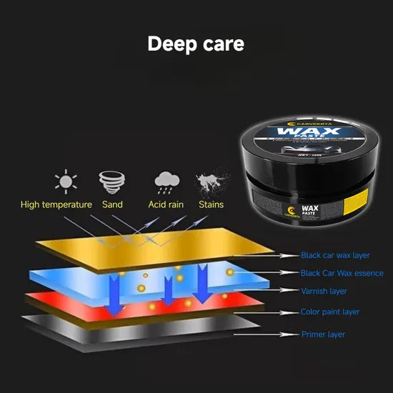 High-Gloss Shine Hard and Durable Long-Lasting Car Wax