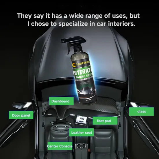 Car Interior Cleaner Spray, Long-Lasting Fresh & Odor Removal
