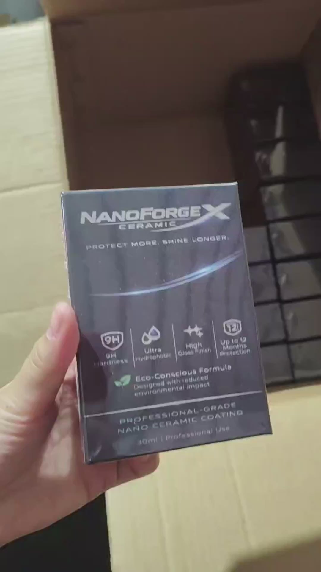 Blue Bottle Car Nano Ceramic Coating of High Gloss 30ml