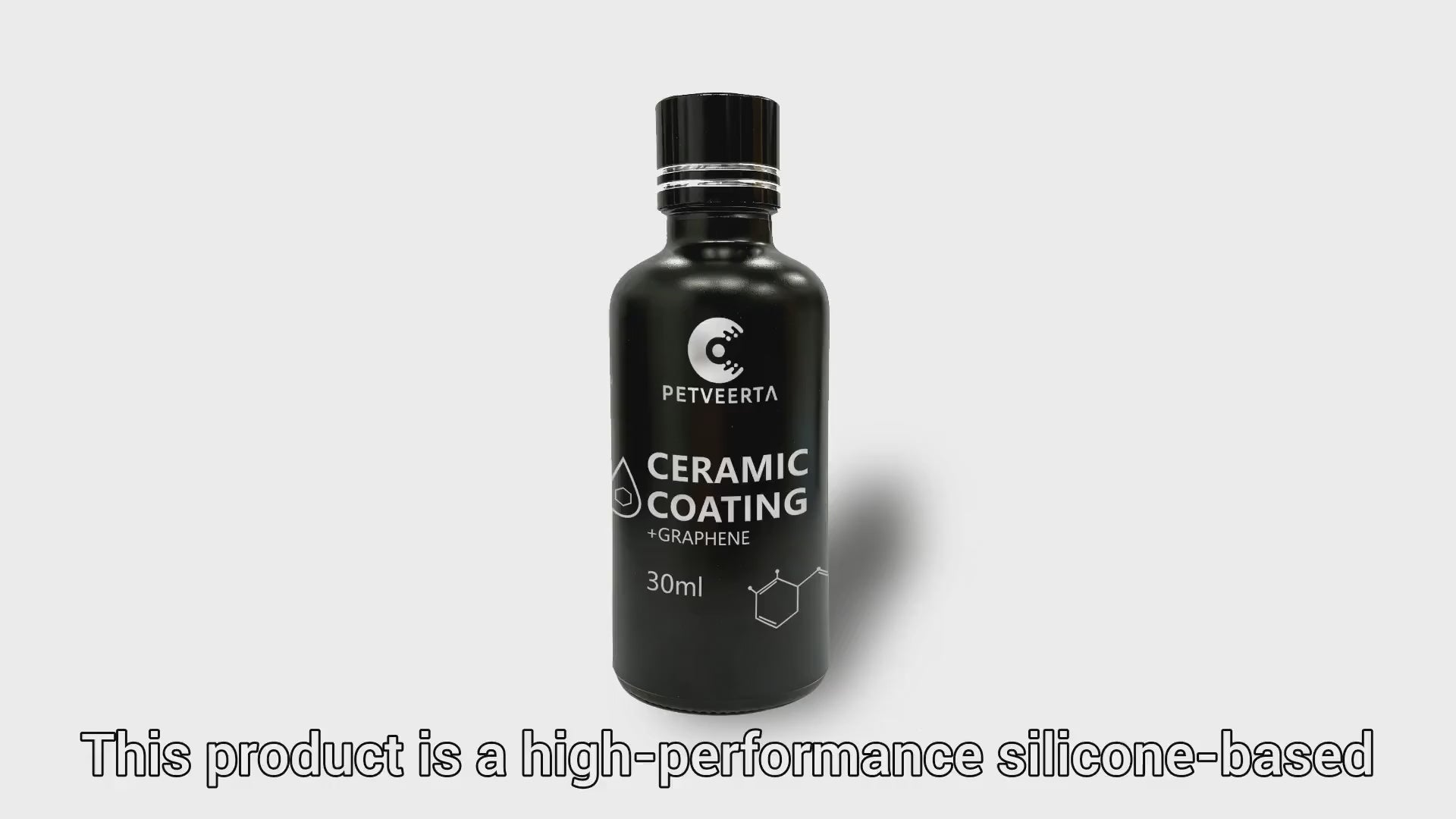 Black Bottle Car Nano Ceramic Coating of High Gloss 30ml